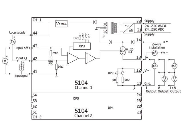 Signalumsetzer / Speisetrenner